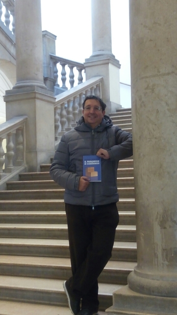 At Vienna University with my book SCHRODINGER'S PARADOX.jpg